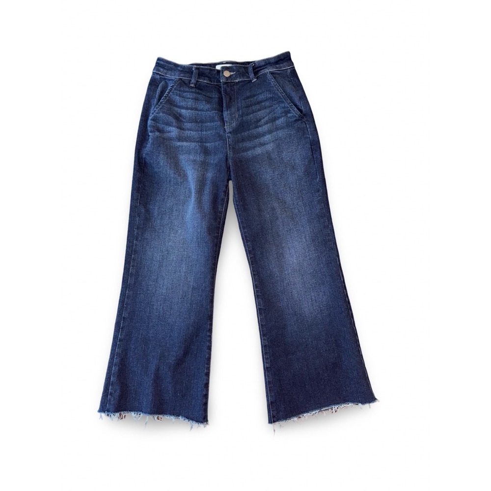 Evereve Dark Blue Flare Jeans